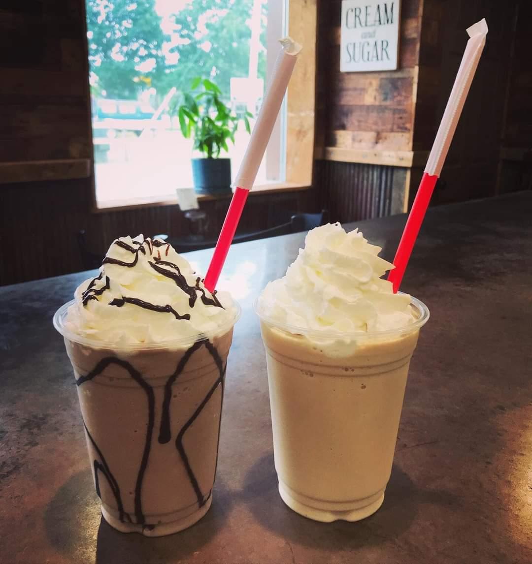 Frozen drinks found at The Myrge